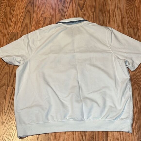 Vintage Koret Christmas Shirt, grandma pullover, white, gingerbread man, 1X, XL - Picture 6 of 6